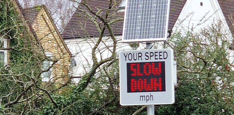 improve safety and reduce speeding concerns.